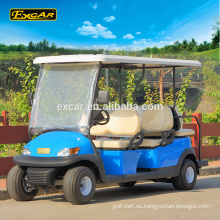 EXCAR 6 plazas coche de golf eléctrico carrito de golf coche en venta china mini bus